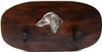 Zdjęcie produktu dla Chart perski, Saluki - wieszak na akcesoria, wieszak z psem na medale, haczyki na klucze marki Art-Dog