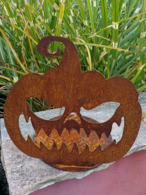 Produktbild von Edelrost Halloween Kürbis Spooky