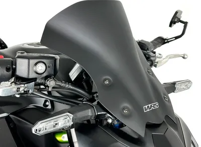 Zdjęcie produktu dla WRS - Osłona przeciwsłoneczna do motocykla Z900, matowa, czarna