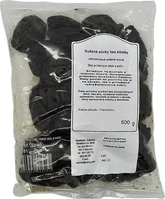 Immagine prodotto di Prugne snocciolate - 500 g