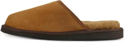 Produktbild von Lammfell Hausschuhe - OLAF - Schuhgröße: EUR 42 | Farbe: Cognac