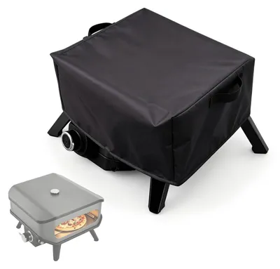 Produktbild von Pizzaofenabdeckung für Cozze 90347 XXL 17" Gas Pizzaofen, Wetterfest, Staubfest, 420D Oxford, 62x62x28cm