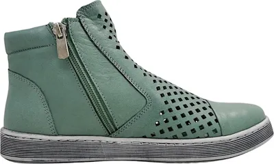 Imagen del producto de Andrea Conti. Zapatos y botas de mujer. Cierre con cremallera. Color verde. Para uso casual
