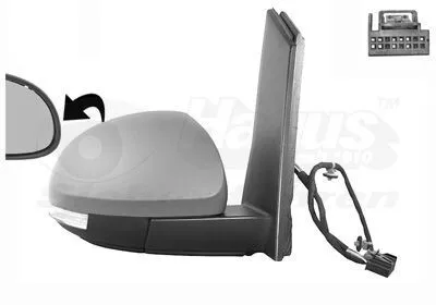 Immagine prodotto di VAN WEZEL 5776808 Specchietto esterno Specchietto laterale destro per VW SHARAN (7N1, 7N2) Convesso Riscaldato Primerizzato