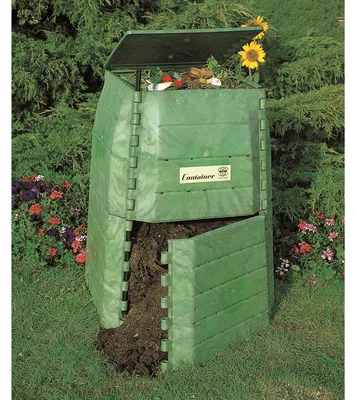 Immagine prodotto di Solidchoice: compostiera termica in plastica per rifiuti di cucina e giardino