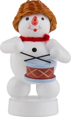 Productafbeelding van Zenker Volkskunst: Sneeuwpop met trommel (8 cm)