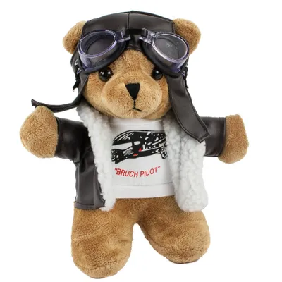 Produktbild von Teddybär Bruchpilot Quax 24 cm Kuscheltier