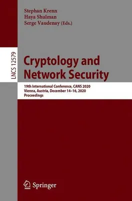 Obrázok produktu pre Cryptology and Network Security