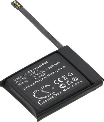 Produktbild von Akku für Apple Warch Series 8, 300 mAh, Li-Pol