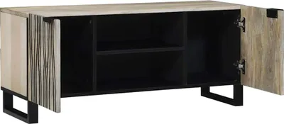 Zdjęcie produktu dla vidaXL Szafka pod telewizor biała 105 x 33 x 46 cm Materiał drewnopochodny