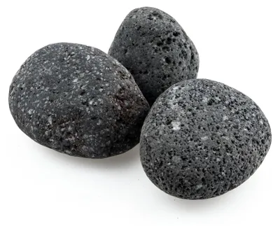 Produktbild von Aquarium Deko, Dekosteine Lavagestein poros Schwarz 3-5 cm