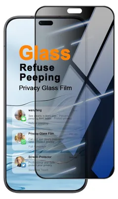 Produktbild von 1x Privacy Schutzglas für Honor 600 Lite Displayschutz 9H Blickschutz Glas