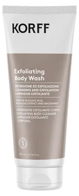 Productafbeelding van Korff Body Exfolierende Douchegel met Glycolzuur, 200 ml