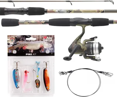 Immagine prodotto di Set da pesca Mitchell Tanager: canne, mulinelli, lenza e esche
