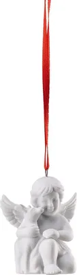 Zdjęcie produktu dla Rosenthal Engel mit Bambi Engel-Anhänger Weiss matt 69194-000102-90533 /Abverkauf nur solange Vorrat reicht