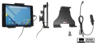 Produktbild von Brodit Gerätehalter 721071 mit Ladefunktion - für Tablets - universell einsetzbar