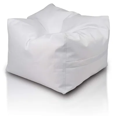 Produktbild von Ecopuf Sitzsack für den Außenbereich, aus Polyester, Wasserdicht, Weiß Nc3