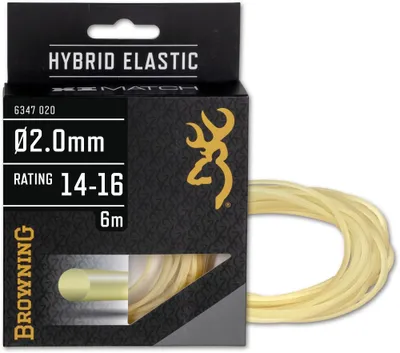 Produktbild von Browning Hybrid Elastic Gummizug Stippangeln 6 m 14-16 Ø 2,00mm natur