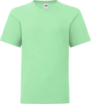 Produktbild von Fruit Of The Loom Jungen Iconic T-Shirt PC3388 (140) (Neon Mint)