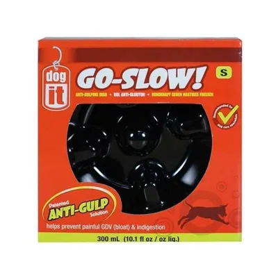 Produktbild von DOGIT Go-Slow Anti-Schling-Napf Schwarz 600 ml