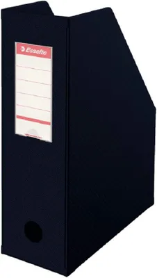 Image de Porte-brochures A4 - noir - PVC - à l'unité