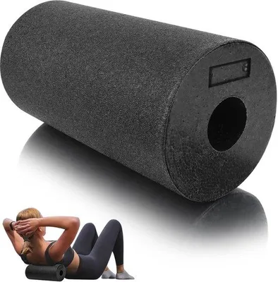 Produktbild von Unyqoos® Faszienrolle aus EPP (60 HD) – hohle Massagerolle für Rücken- & Muskelstimulation, 0,17 kg, kompakt und tragbar