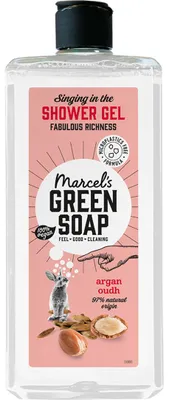 Productafbeelding van Marcel's Green Soap Shower gel Argan & Oudh (300 ml)