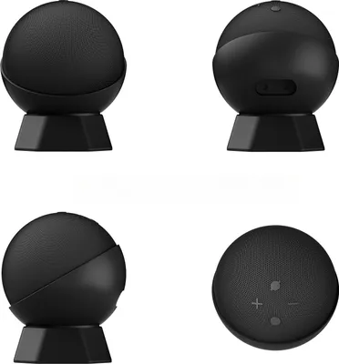 Produktbild von INF Silikon-Schutzhülle für Echo Dot 5. Generation Schwarz