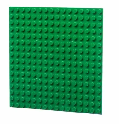 Produktbild von L-W Toys Grundplatte 16x16 dunkelgrün