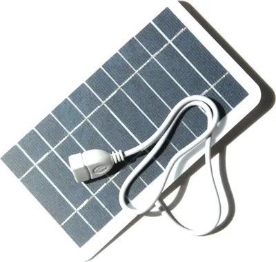 Produktbild von 2W 5V Mały panel słoneczny z USB DIY Monokrystaliczne krzemowe ogniwo słoneczne Wodoodporny kempingowy przenośny panel słoneczny do power banku telefonu komórkowego