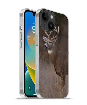 Produktbild von MuchoWow® Handyhülle Schutzhülle Hülle für Apple iPhone 14 - Softcase Herbst - Hirsche - Gras - Natur - Tiere Silikon Softcase Handy Hülle - Mobiltelefonhülle