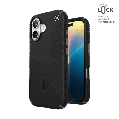 Produktbild von Speck iPhone 16 +CL Grip Black 150689-3205 Hülle