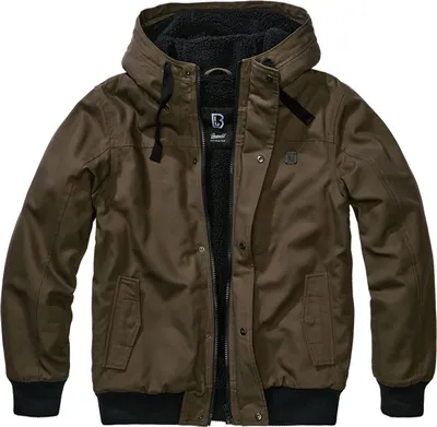 Produktbild von Brandit Winterjacke Herren Essential Jacket oliv Basics 100% Baumwolle XL