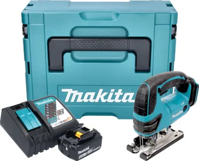 Produktbild von Makita DJV 180 RG1XJ Akku Stichsäge 18 V 135 mm  + 1x Akku 6,0 Ah + Ladegerät + Makpac