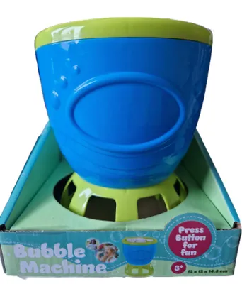 Produktbild von Seifenblasenmaschine - Seifenblasen - Bubble Machine - Kinder - Spaß - Outdoor - Spielzeug incl.1 l. Nachfüllflasche