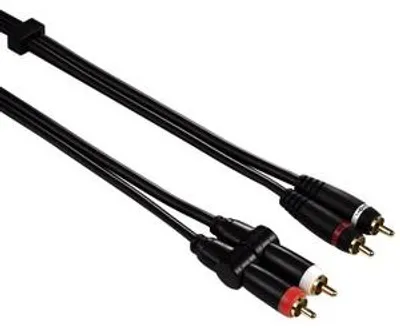 Produktbild von Hama RCA Cable, 1,5m, 2 x RCA, Männlich/männlich