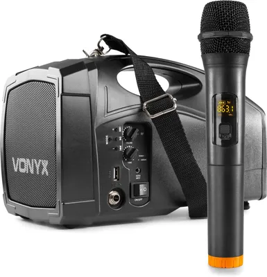Produktbild von Vonyx ST014, Handmikrofon, Akku, Bodypack-Empfänger, 60 - 15000 Hz, 863.100 MHz, 0,1%