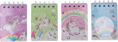 Immagine prodotto di Quaderno 7x10 cm 60 pagine + labirinto - unicorno