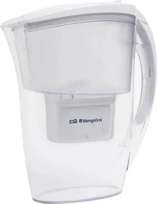 Immagine prodotto di Orbegozo Jr 3025 Caraffa filtrante per acqua da 1,2 l Trasparente Trasparente Taglia unica