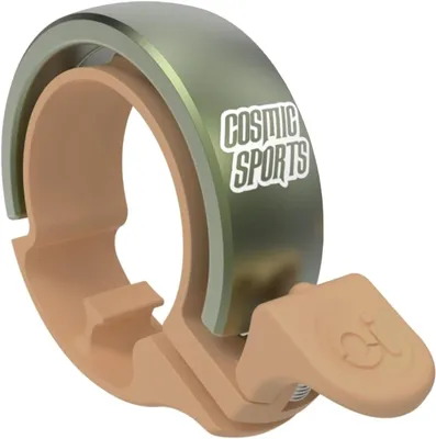 Produktbild von Knog Fahrradklingel Oi Classic Large 23,8-31,8 mm , Braun Grün