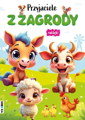 Obrázok produktu pre Omaľovánky so samolepkami - Priatelia z usadlosti
