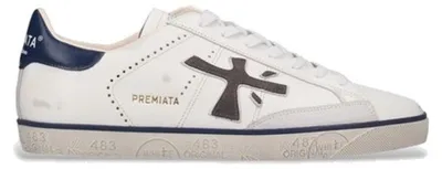 Produktbild von Premiata Herren Sneaker Steven Var White / Navy : 42 Größe: 42