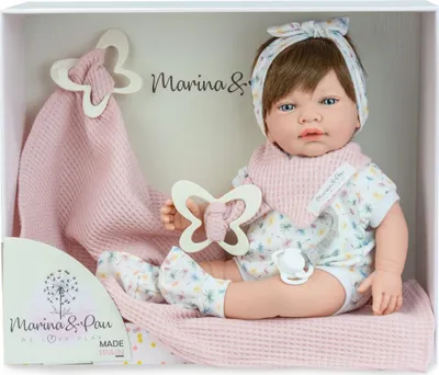 Produktbild von Baby-Puppe Marina & Pau Sweet Baby Farfalla 42 cm