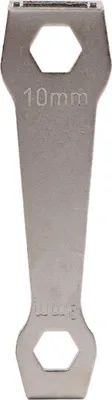 Produktbild von Kurbelschlüssel, Silberkettenschraubenschlüsselradschlüssel, Fahrradreparaturwerkzeug Haltbarer Bodenhalterung für Bergzubehör