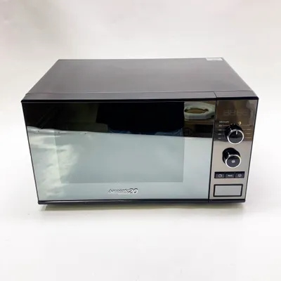 Produktbild von Hanseatic D80D20EP-ZSB(E17) Mikrowelle, Schwarz, 800 Watt, 20 l Volumen, 45,2 cm Breite, Grillfunktion