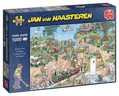 Produktbild von JJan van Haasteren - Puzzle 5000 Teile Golfplatz