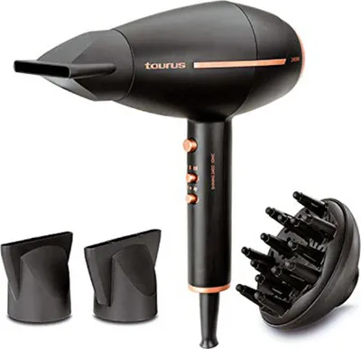 Produktbild von Taurus 900386000, AC, Schwarz, Einfarbig, 1,75 m, Tasten, 2400 W