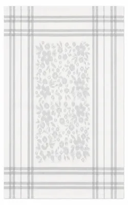 Image de Torchon, coton, qualité supérieure 50x70 cm Fiołka Gris
