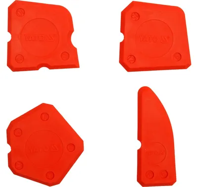 Produktbild von Silikonspachtel-Set 4-teilig, 100 mm