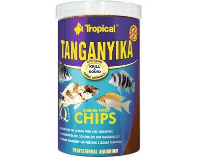 Produktbild von Futterchips Tropical Tanganyika Chips 1 l